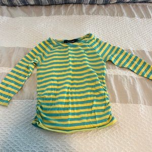 Ralph Lauren striped shirt with cute details on side
